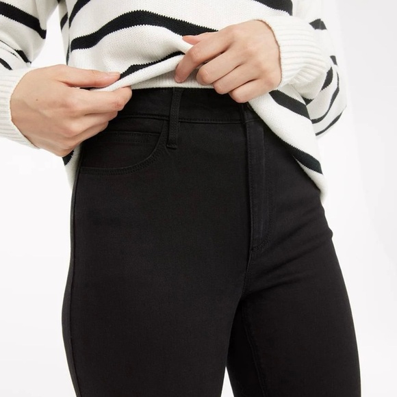 Reitmans High-Rise Black Jeans with Skinny Leg - The Signature Soft - Picture 3 of 13